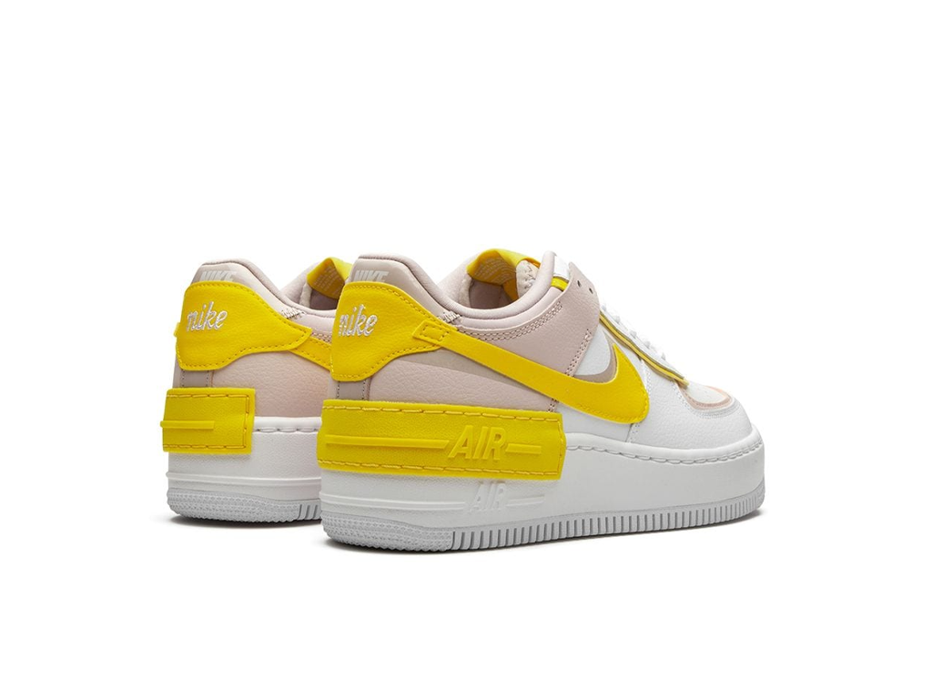 Nike Air Force 1 Low Shadow White Barely Rose Speed Yellow (Women's)-sneakers-Nike-pikastore.cz