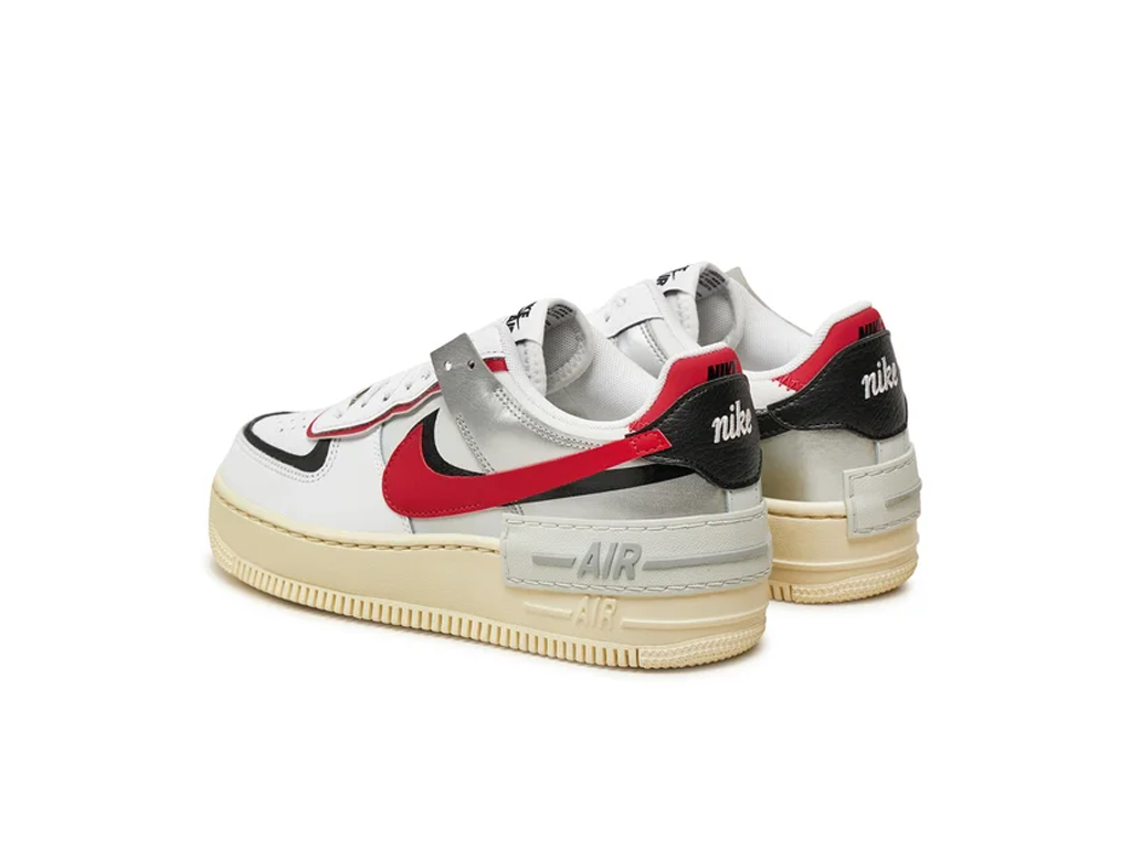 Nike Air Force 1 Low Shadow White Silver Gym Red-Nike-pikastore.cz