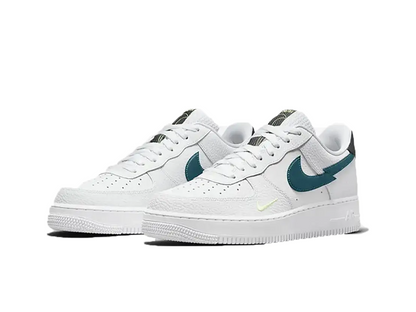 Nike Air Force 1 Low Split Swoosh White Aquamarine