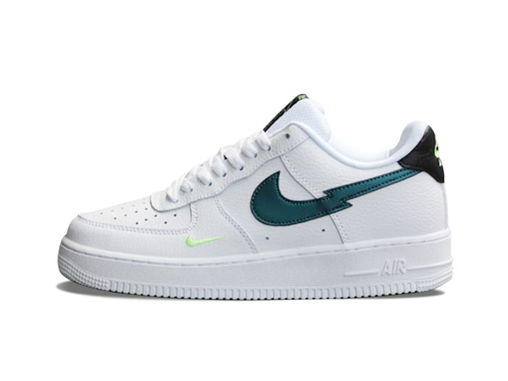 Nike Air Force 1 Low Split Swoosh White Aquamarine