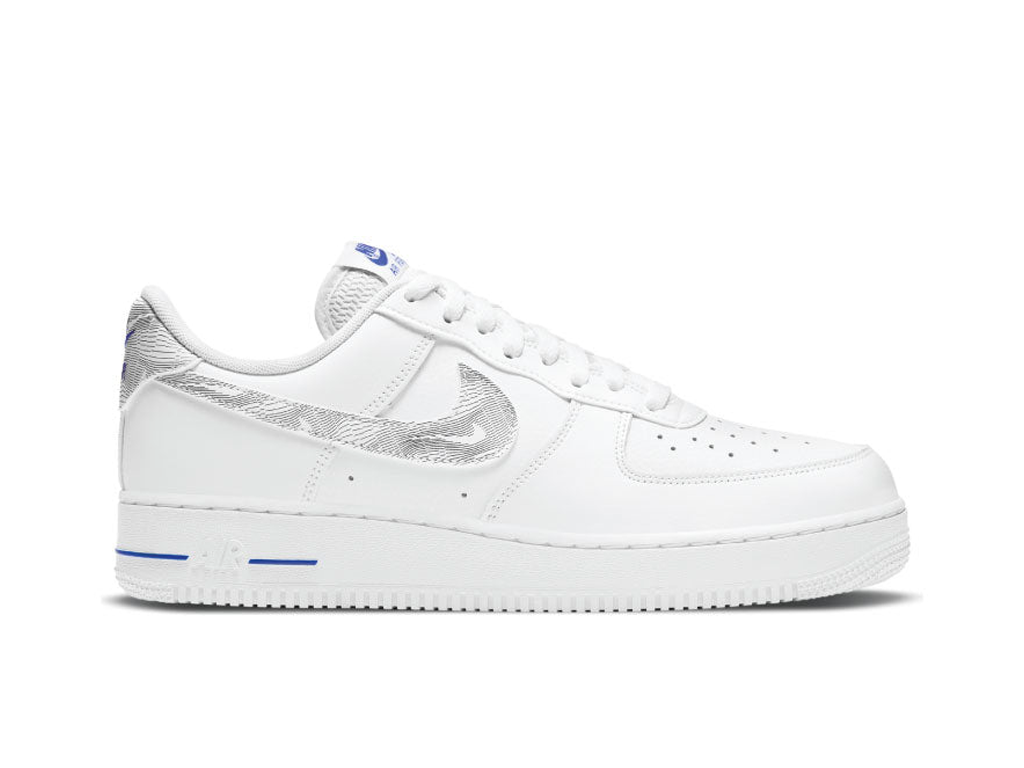 Nike Air Force 1 Low Topography Pack - White Racer Blue-Nike-pikastore.cz
