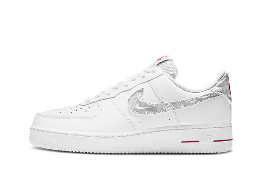 Nike Air Force 1 Low Topography Pack - White University Red