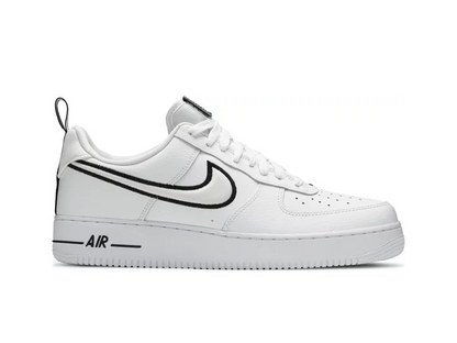 Nike Air Force 1 Low White Black Outline Swoosh