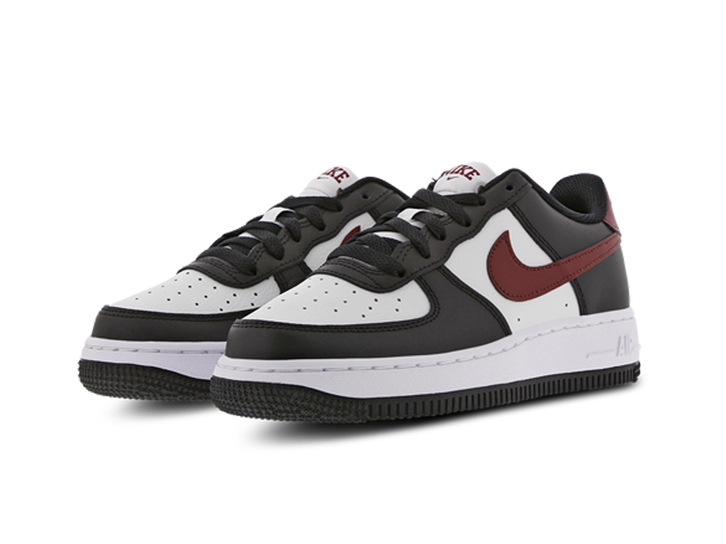 Nike Air Force 1 Low White Dark Team Red (GS)