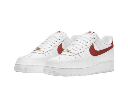 Nike Air Force 1 Low White Team Red