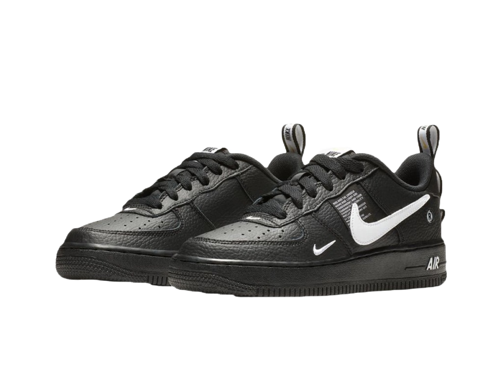Nike Air Force 1 Lv8 Utility GS Overbranding Black-Nike-pikastore.cz