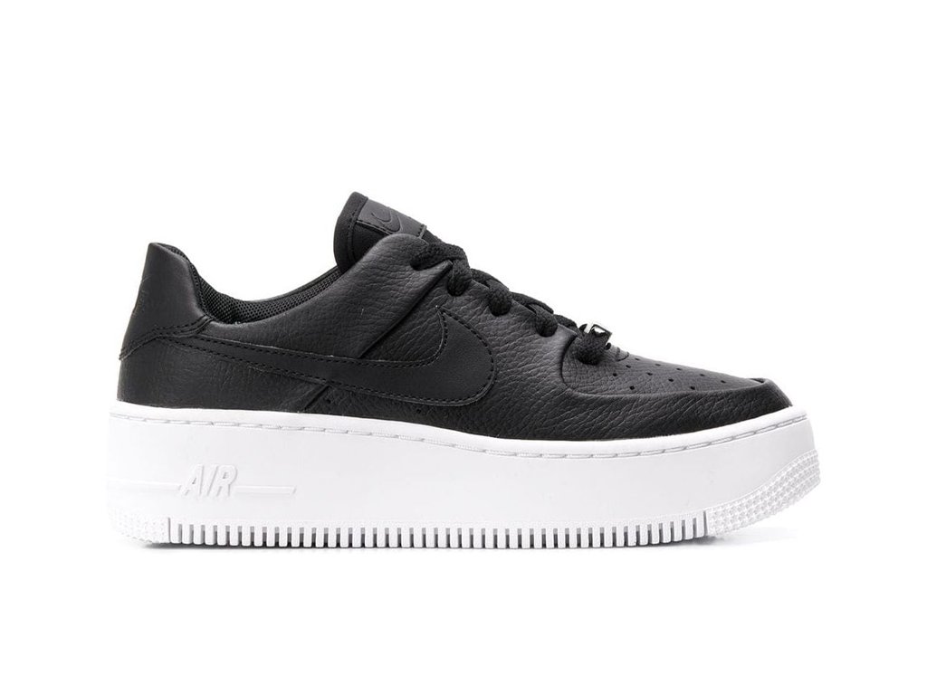 Nike Air Force 1 Sage Low Black White (Women's)