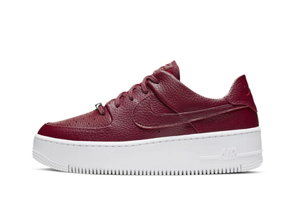 Nike Air Force 1 Sage Low Team Red (Women's)