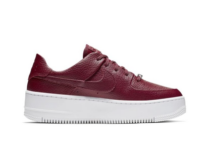 Nike Air Force 1 Sage Low Team Red (Women's)