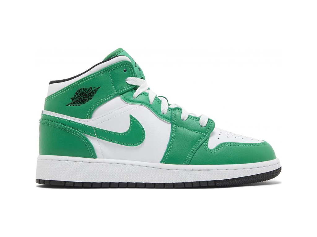 Nike Air Jordan 1 Mid GS Lucky Green-Air Jordan-pikastore.cz