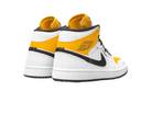 Nike Air Jordan 1 Mid Perforated - White University Gold-Air Jordan-pikastore.cz