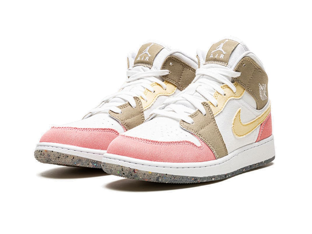 Nike Air Jordan 1 Mid SE GS Pastel Grind-Air Jordan-pikastore.cz