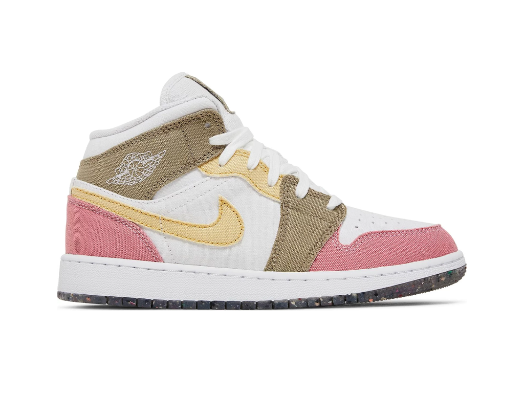Nike Air Jordan 1 Mid SE GS Pastel Grind-Air Jordan-pikastore.cz