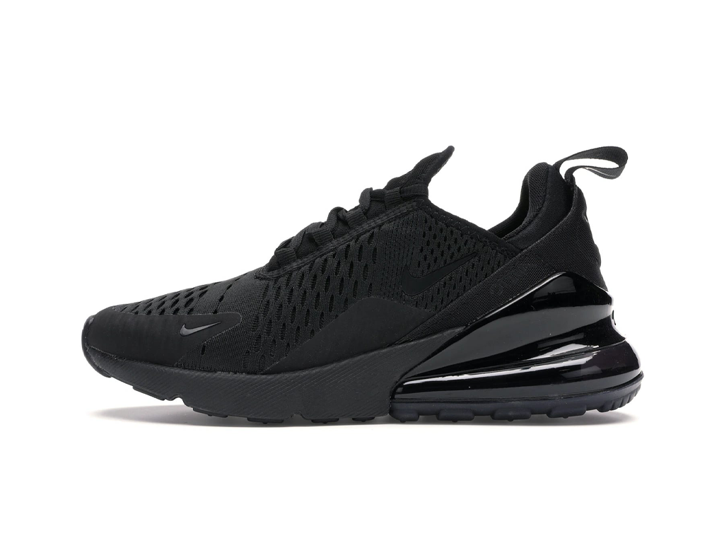Nike Air Max 270 Triple Black (Women's)-sneakers-Nike-pikastore.cz