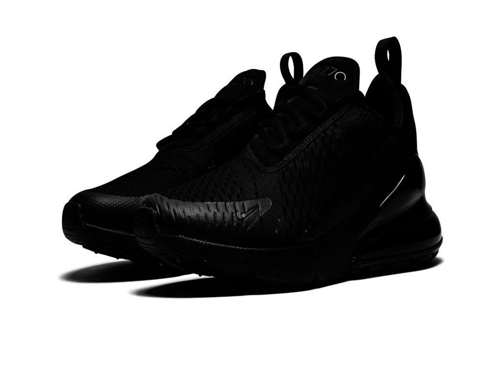 Nike Air Max 270 Triple Black (Women's)-sneakers-Nike-pikastore.cz