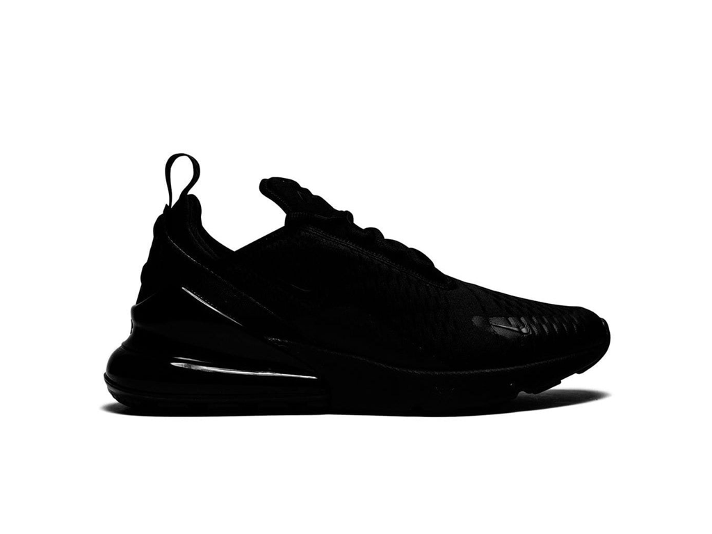 Nike Air Max 270 Triple Black (Women's)-sneakers-Nike-pikastore.cz