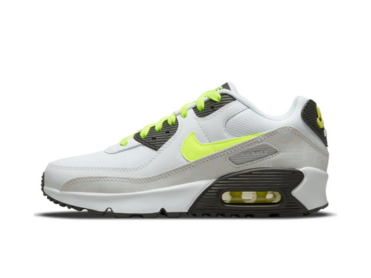 Nike Air Max 90 Leather White Volt (GS)