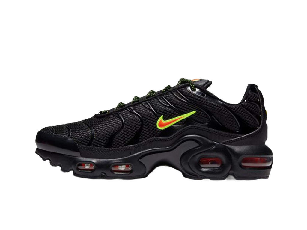 Nike Air Max Plus GS Black Volt Hyper Crimson-Nike-pikastore.cz