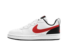 Nike Court Borough Low 2 GS White University Red-Nike-pikastore.cz