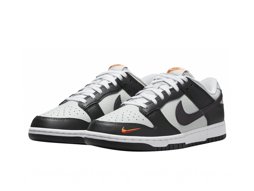 Nike Dunk Low Mini Swoosh - Black Total Orange-Nike-pikastore.cz