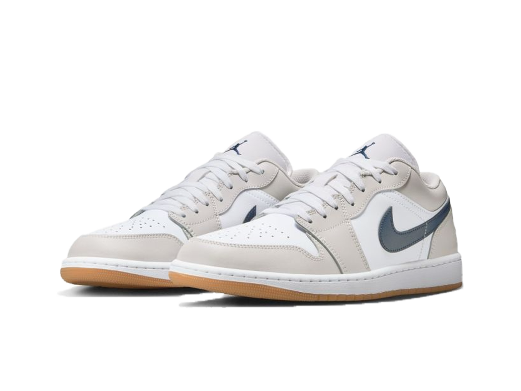 Nike Jordan 1 Low Midnight Navy Neutral Grey-Nike-pikastore.cz