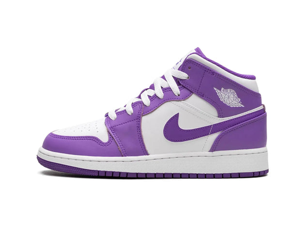 Nike Jordan 1 Mid Purple Venom (GS)-sneakers-Air Jordan-pikastore.cz