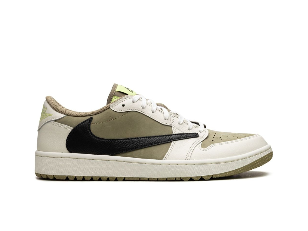 Nike Jordan 1 Retro Low Golf Travis Scott Neutral Olive-sneakers-Air Jordan-pikastore.cz