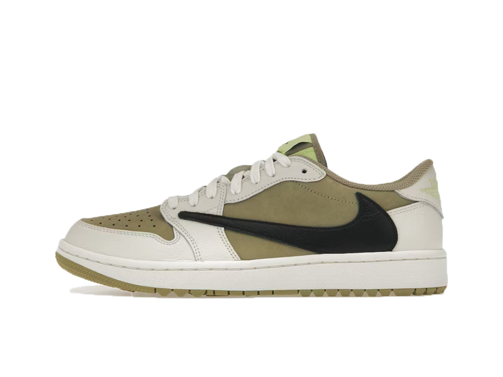 Nike Jordan 1 Retro Low Golf Travis Scott Neutral Olive-sneakers-Air Jordan-pikastore.cz