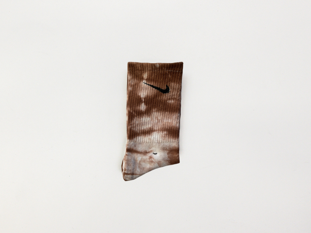 Nike Tie Dye Socks Brown