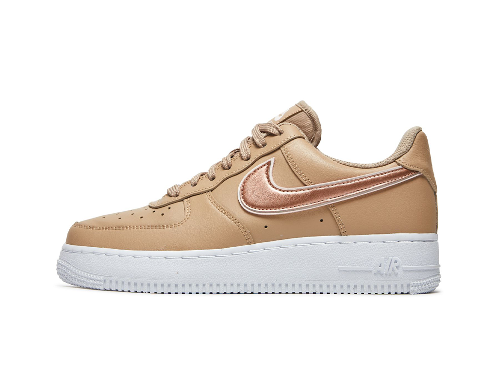 Nike Wmns Air Force 1 07 Essential Hemp Metallic Rose Gold-Nike-pikastore.cz