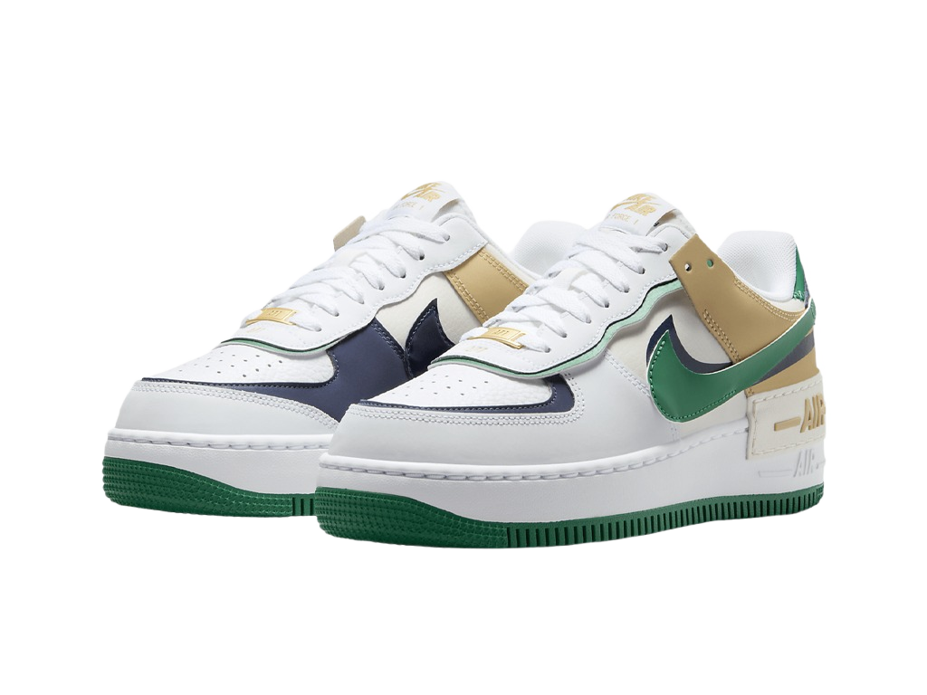 Nike Wmns Air Force 1 Shadow White Malachite Sesame-Nike-pikastore.cz