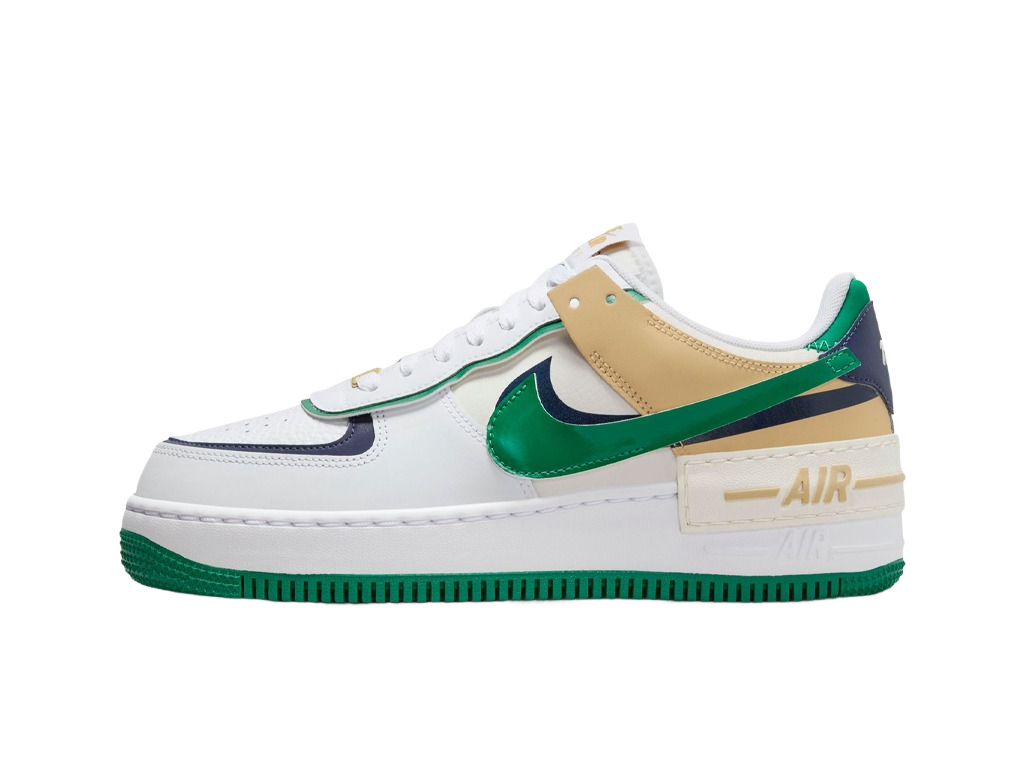 Nike Wmns Air Force 1 Shadow White Malachite Sesame-Nike-pikastore.cz