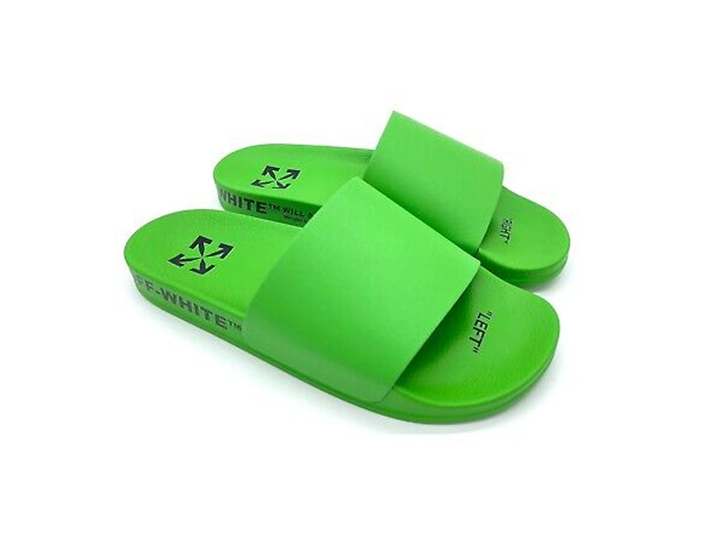 OFF-WHITE Industrial Belt Slides Green