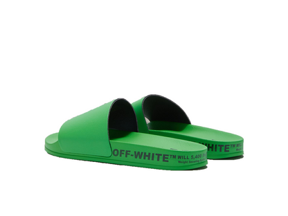 OFF-WHITE Industrial Belt Slides Green