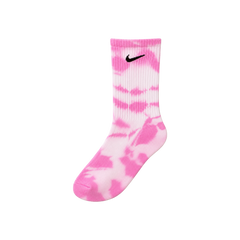 Nike Tie Dye Socks Pink 1pc