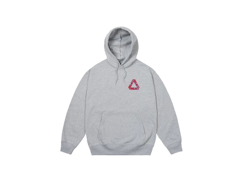Palace Speed P3 Hood Grey Marl-Palace-pikastore.cz