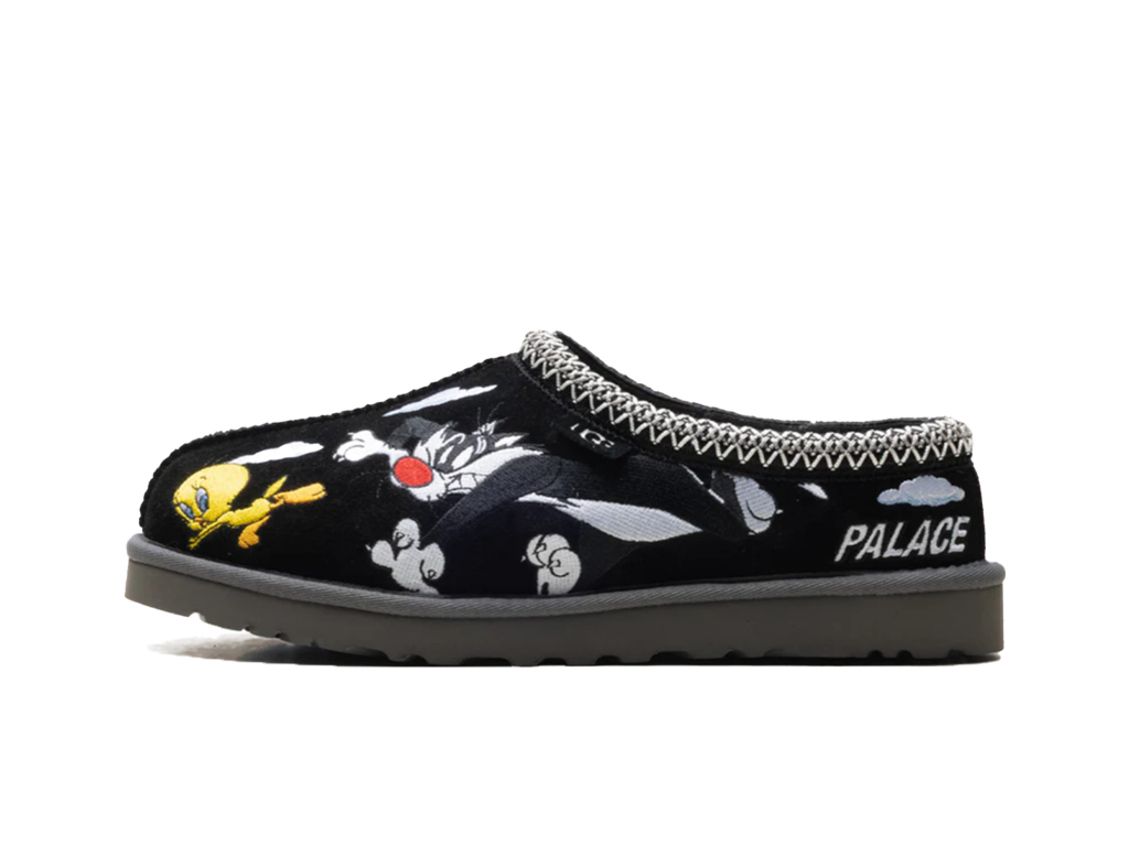 Palace x Looney Tunes x UGG Tasman Slipper Black-UGG-pikastore.cz