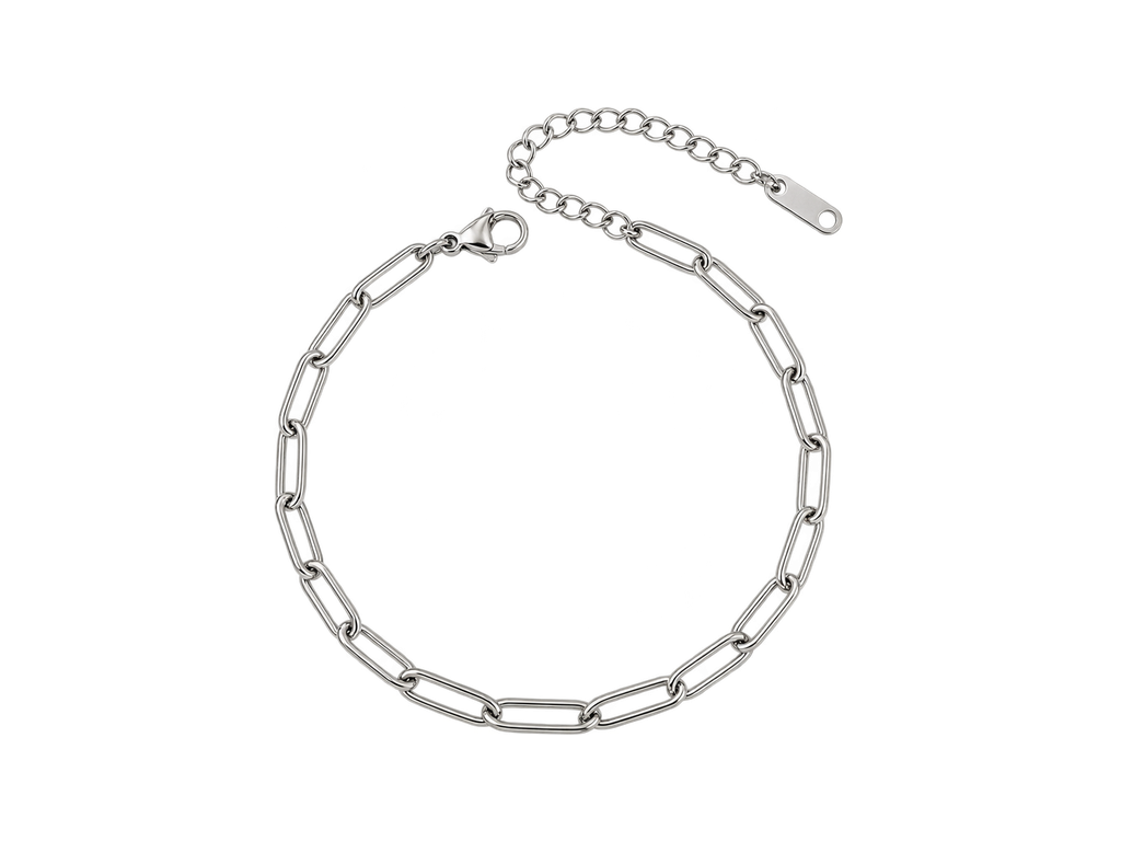 Paperclip Bracelet stříbrný – kläder