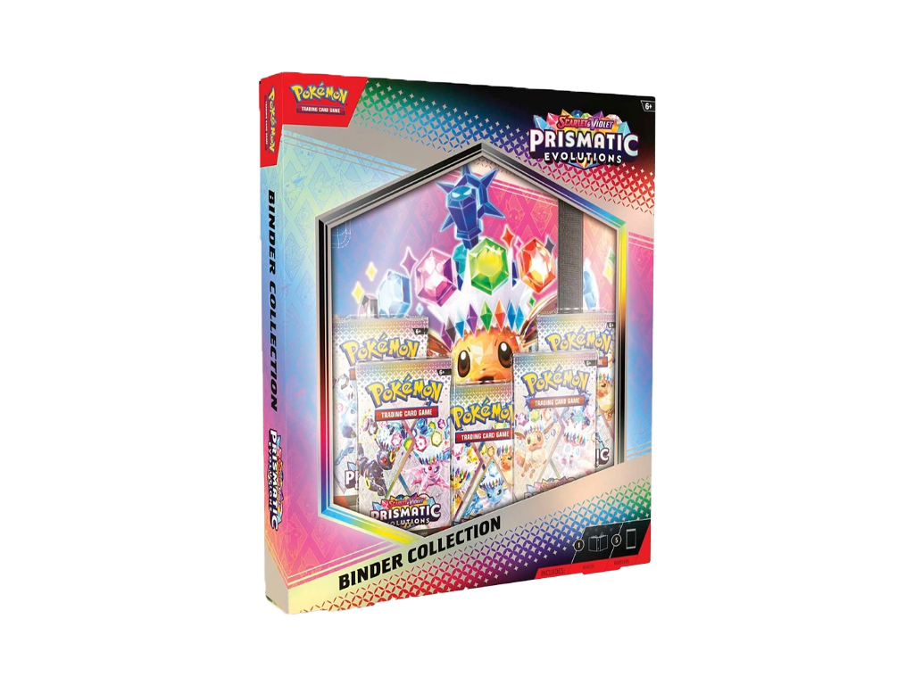 Pokemon Scarlet Violet Prismatic Evolutions Binder Collection-Pokemon-pikastore.cz