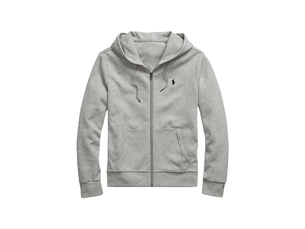 Ralph Lauren Polo Blend Fleece Hoodie Grey-Ralph Lauren-pikastore.cz