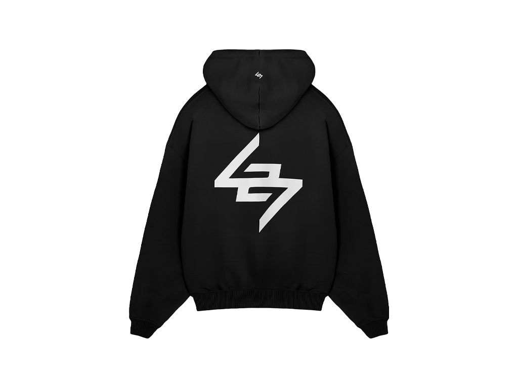 Represent 247 DNA Graphic Hoodie Jet Black-Represent-pikastore.cz