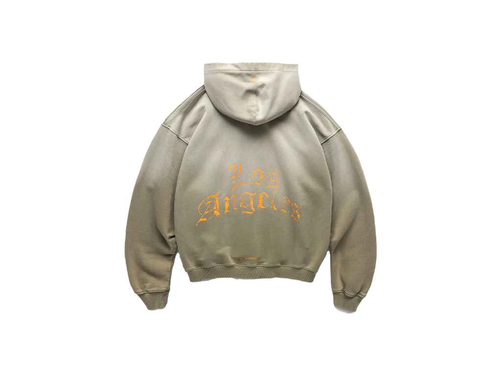 Represent 247 Los Angeles Hoodie Aged Khaki-Represent-pikastore.cz