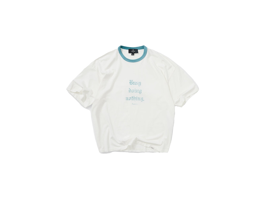 Represent Busy Doing Nothing T-Shirt Flat White-Represent-pikastore.cz