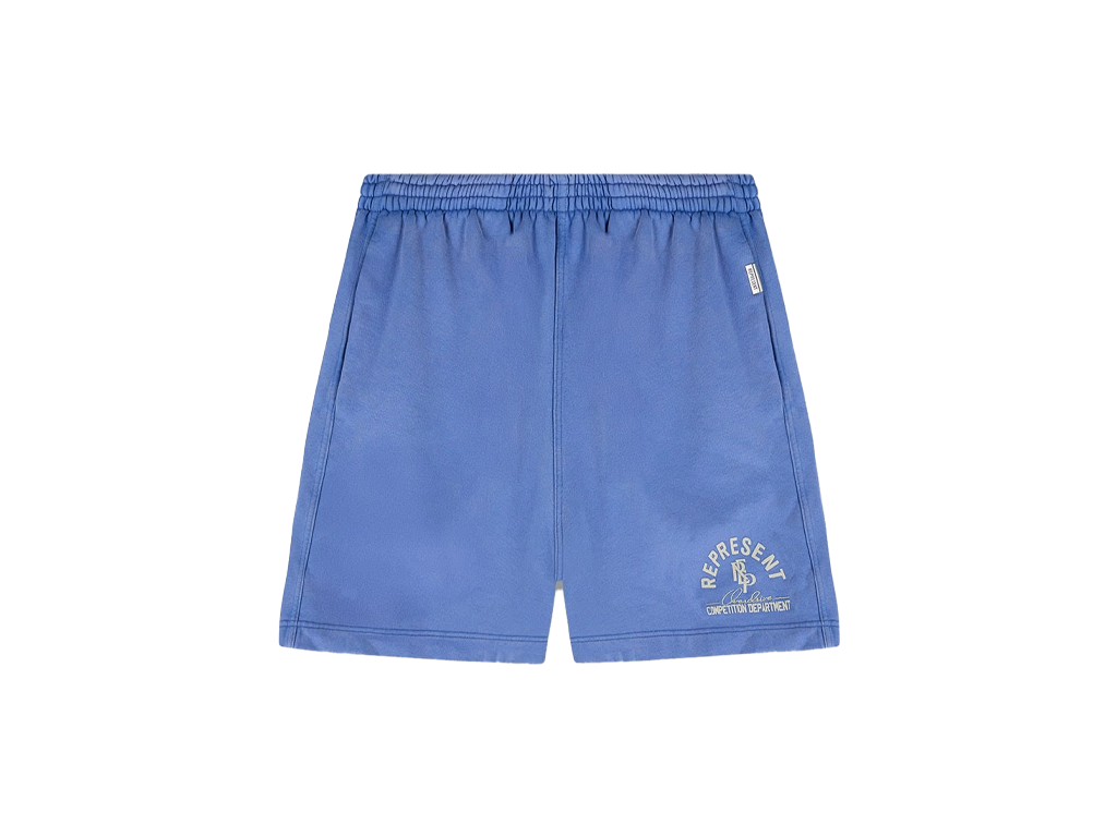 Represent Competition Department Shorts Bright Blue