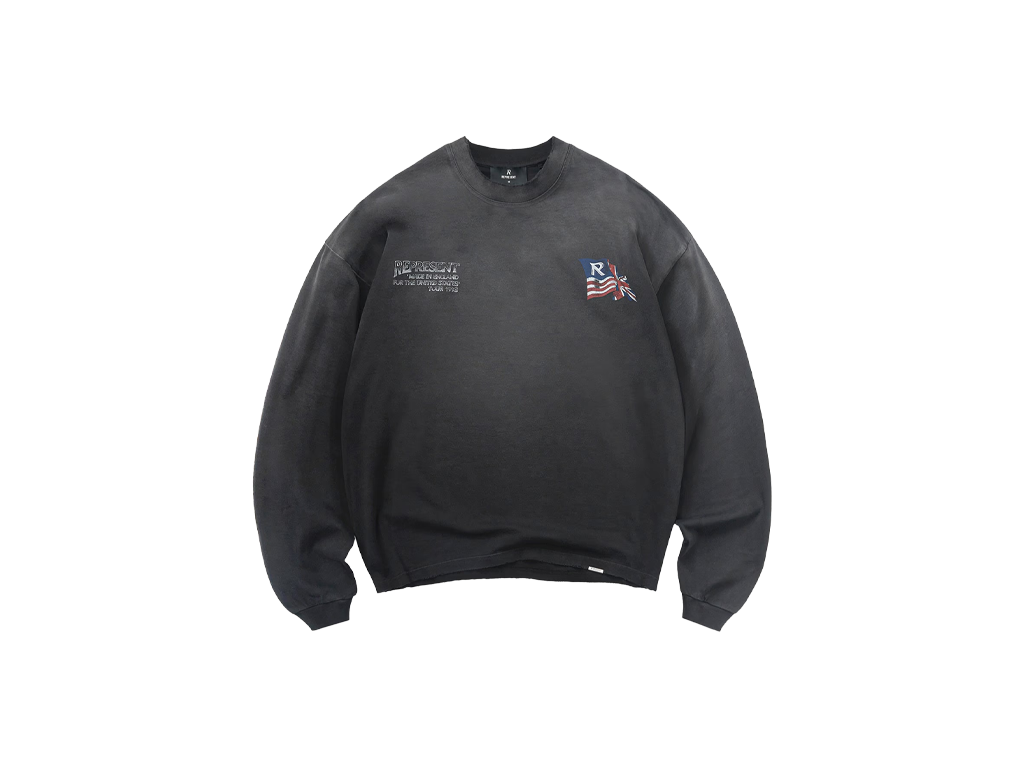 Represent Eagle Long Sleeve T-Shirt Black-Represent-pikastore.cz
