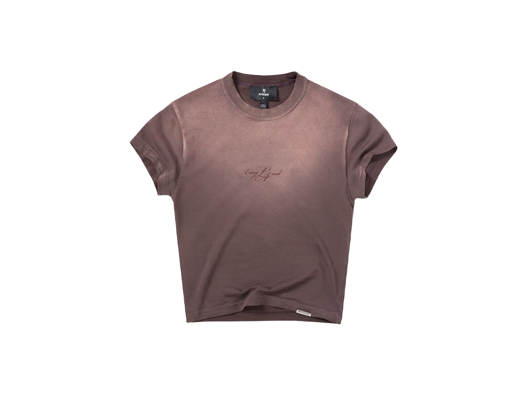 Represent EngLAnd Baby Tee Washed Brown