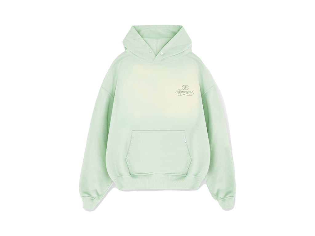 Represent Grand Vintage Hoodie Washed Sage-Represent-pikastore.cz