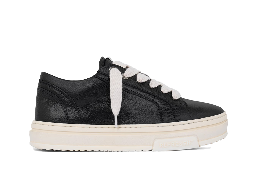 Represent HTN Low Tumbled Leather Black – lenkkarit – kuva 3/4