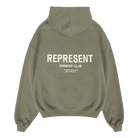 Represent Owners Club Hoodie Olive-Represent-pikastore.cz