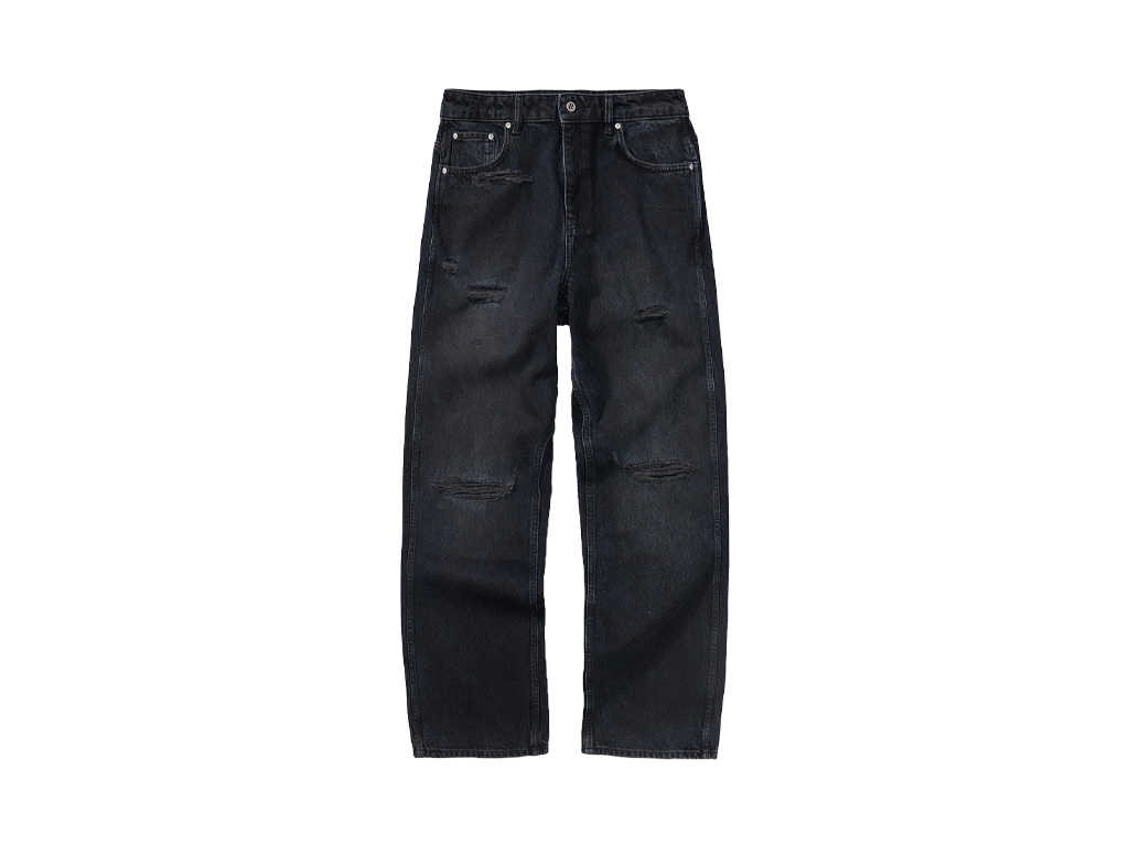 Represent R3 Distressed Baggy Denim Petrol-Represent-pikastore.cz